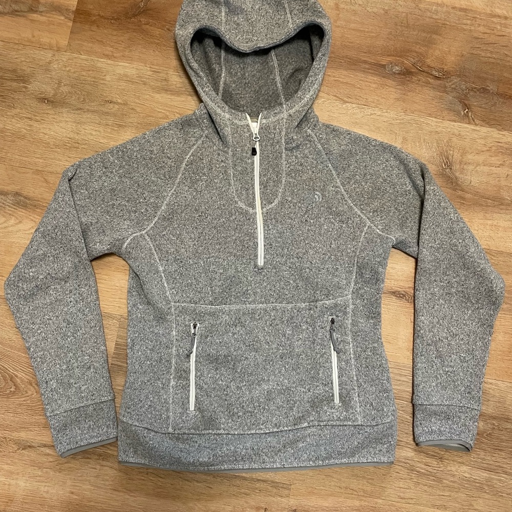 The North Face TKA Glacier halfzip hoodie